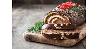 East Village Buche De Noel Christmas Yule Log In Manhattan Ny Holiday Desserts Cookies Recipes Christmas Christmas Food