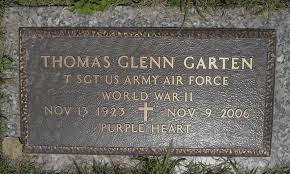 Immer auf dem richtigen weg: Thomas Glenn Garten 1923 2006 Find A Grave Memorial