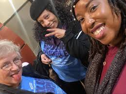 Tonight some of the cast of The Color Purple experienced the film together.  The reunion [2nd one this week] was not only needed but filling. Peep our  vocals 🥰 When you share