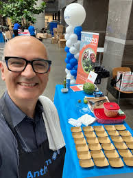 So great to see such a huge turnout for the Fulton County Government  employee health fair. Made a delicious southern spin