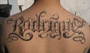 It has a bold attractive look that will make the text on your designs look like a label from an old packaging. Old English Tattoos And Designs Old English Tattoo Ideas Old English Tattoo Lettering Tattoo Lettering Styles Tattoo Font For Men Tattoo Fonts Cursive