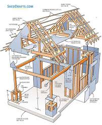 On standard barn and deluxe barn styles over 12′ long we offer the ability to add a loft to increase the vertical storage capabilities of of your building. 10 10 Storage Shed With Loft Plans Blueprints For Making An Outbuilding