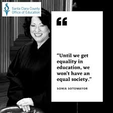 Sourced quotations by the american judge sonia sotomayor (born in 1954) about court, wise and people. Civic Engagement Scc On Twitter A Quote From Sonia Sotomayor Until We Get Equality In Education We Won T Have An Equal Society Hispanicheritagemonth Https T Co 8mbdkswiyv