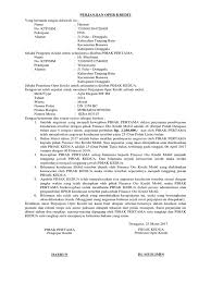 Yang bertanda tangan di bawah ini : Surat Perjanjian Oper Kredit