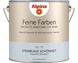 Alpina Wandfarbe Feine Farben Steinblaue Schonheit 2 5 L Bei Hornbach Kaufen