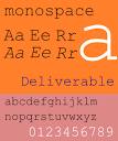 Monospace (typeface) - Wikipedia