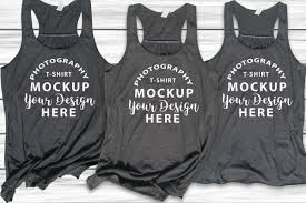 Bella Canvas 8800 Tank Top Mock Ups Color Dark Grey Heather 229130 Mockups Design Bundles Shirt Mockup Tank Tops Bella Canvas