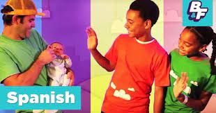 Learn Spanish Say Hello With Basho Friends Buenos Dias Is Hello In Spanish Learning Spanish Hello In Spanish Spanish