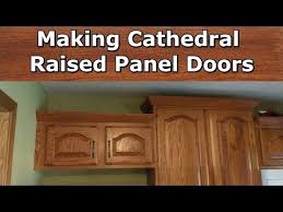 A behind the scenes look at red door furniture co., featuring handcrafted tables from old doors. Making Cathedral Raised Panel Doors Youtube