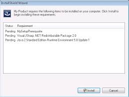 Check spelling or type a new query. Run Time Behavior For An Installation That Includes Installshield Prerequisites