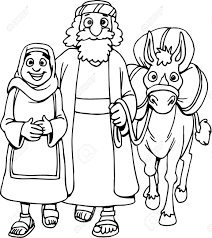 When we think of october holidays, most of us think of halloween. Coloring Page Of Mary And Joseph Royalty Free Cliparts Vectors And Stock Illustration Image 126873111