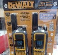 Brand New DeWALT 22-Channel Two Way Heavy Duty Radio Walkie Talkies DXFRS800