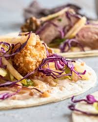 Maybe you would like to learn more about one of these? Popcorn Cod Seared Tuna Tacos Plate And Pen