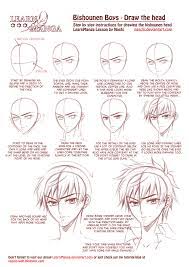 Dark anime anime anime drawings boy cute anime boy character art stray dogs anime anime drawings kawaii anime cute anime guys. Learn Manga Bishounen Boys Draw The Head By Naschi On Deviantart