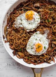 Egg roll filling plus noodles is an obvious winner, so obvious that i don't know why it took us so long to think of it. 20 Minute Ramen Noodles With Sesame Fried Eggs Veggie Ramen