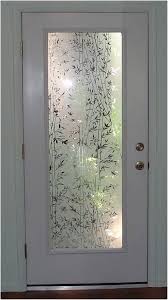Decorative Bamboo Semi Privacy Static Cling Door Glass Design Decorative Window Film Door Design
