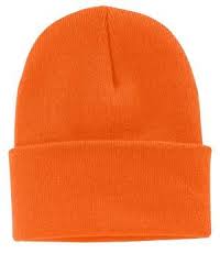 Port Company Knit Cap Style Cp90 Casual Clothing For Men Women Youth And Children Knit Cap Neon Orange Port Company