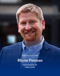 Welcome our newest faculty hire, Rhyne Putman, professor of theology! “I  believe God has called me to equip equippers who will make a difference in  local churches and across the globe.” -Dr.