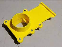 This Is A Blast Gate For A 4 Inch 100mm Shop Dust Collection System The Design Includes Parts To Al Dust Collection System Dust Collector 3d Printer Designs