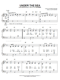 Click a section to see a drop down list. Under The Sea From The Little Mermaid Accordion Sheet Music