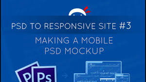 Are you a web designer looking for website mockup templates? Psd To Responsive Website Tutorial 3 Creating A Mobile Psd Mockup Youtube