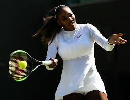 Serena williams didn't address the crowd at wimbledon tuesday as she walked off with an injury,. Serena Williams Wins First Match At Wimbledon In All White Nike Dress Footwear News