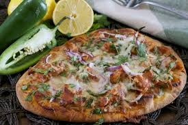 Tikka Masala Naan Pizza What The Forks For Dinner Recipe Naan Pizza Tikka Masala Indian Food Recipes
