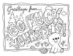 More than 2500 free printable coloring pages for children that you can print out and color. Naughty Adult Coloring Pages