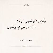 شعر العباس بن الأحنف أيا فوز لو أبصرتني ما عرفتني عالم الأدب mood quotes words quotes arabic poetry