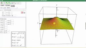 Graph A Function Of Two Variable Using 3d Calc Plotter Youtube