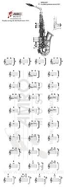 21 ageless alto sax finger chart all notes