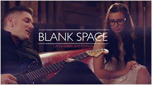 Taylor Swift Blank Space Official Music Video Cover By Caitlin Har Music Videos Music Music Covers