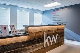 Keller Williams Realty A Nationally Respected Real Estate Firm Engaged Jefferson Group To Furnish Their N Home Office Design Office Layout Real Estate Office