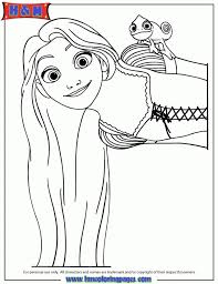 Rapunzel is a fairytale disney princess with long golden hair. Get This Rapunzel Coloring Pages Free Printable 7f8r2