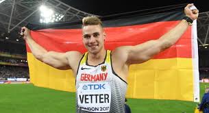 Johannes vetter is a german athlete who competes in the javelin throw. Johannes Vetter Hande In Den Sternen Fusse Auf Dem Boden Leichtathletik De