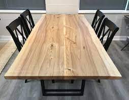 Ash Live Edge Example In 2021 Ash Dining Tables Dining Table Dining