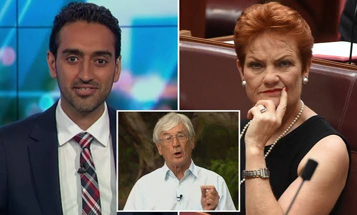 Pauline Hanson lashes out at Waleed Aly over One Nation immigration on The Project | Daily Mail Online
