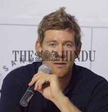 IPL's Chennai Super Kings cricketer Jacob Oram at the media conference in  Chennai...