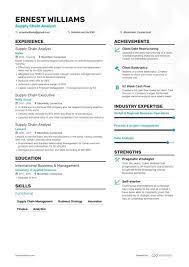 You also analyze supply and demand so companies don't run out of popular items or inadvertently stock. Supply Chain Analyst Resume 8 Step Ultimate Guide For 2021 Enhancv