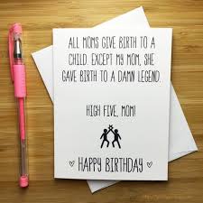 Happy Birthday Gifts For Your Mom Funny Happy Birthday Mom Card Mother Happy Birthday Happy Etsy Birthday Wishes For Mom Birthday Cards For Friends Funny Birthday Cards