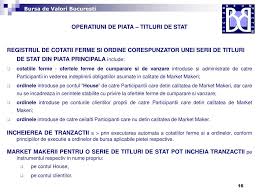 Reprezentanţii bursei de valori bucureşti (bvb) susţine că noile modificări aduse ordonanţei 114, care reduc cerinţele de capital pentru administratorii de. Ppt Modelul De Tranzactionare A Titlurilor De Stat La B V B Powerpoint Presentation Id 5092394