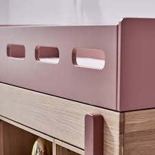 Bei kindern ist das hochbett oft total angesagt, doch bei jugendlichen kommt es oft gar nicht mehr so gut an. Flexa Hochbett Popsicle Mit Treppe Rosa Online Kaufen Kidswoodlove