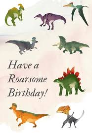 Maybe you would like to learn more about one of these? Dinosaur Printable Birthday Cards Printbirthday Cards