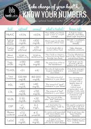 Know Your Numbers What The Lab Values From Your Doctor