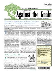 Against The Grain V31 2 April 2019 By Against The Grain Issuu