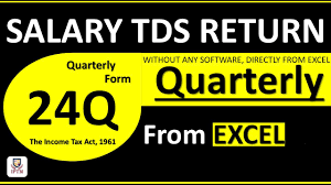 2 jumlah bayaran mesti sama dengan jumlah di borang a. Salary Tds Return 24q Filing Procedure Quarterly Tds Return For Salary 24q Excel Form Payroll Pedia