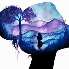 Enchanted Woods Print Etsy In 2021 Freedom Art Silhouette Art Amazing Art Painting