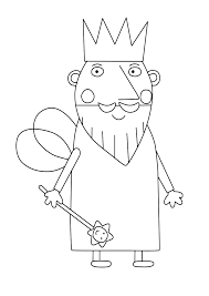 Some of the coloring page names are ben and holly coloring ben and holly little kingdom pictures, ben hollys little kingdom coloring, little click on the coloring page to open in a new window and print. Ben Holly S Little Kingdom King Thistle With His Magic Wand