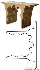 мебель из картона для кукол своими руками выкройки и схемы Pin Ot Polzovatelya Tatiana Na Doske Mebel Iz Kartona Kartonnye Skulptury Remesla Idei Dlya Podelok