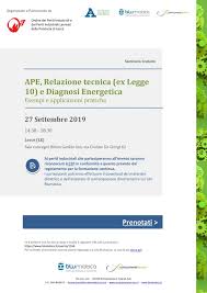 Seminario Gratuito Blumatica Ape Relazione Tecnica Ex Legge 10 E Diagnosi Energetica Esempi E Applicazioni Pratiche Ordine Dei Periti Industriali E Dei Periti Industriali Laureati Della Provincia Di Lecce